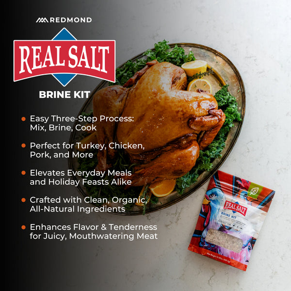 Real Salt Seasonings Brine Kit (14.87 oz pouch)