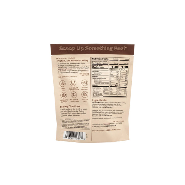 Redmond Roots Protein Powder Sample Pack (4 sticks)
