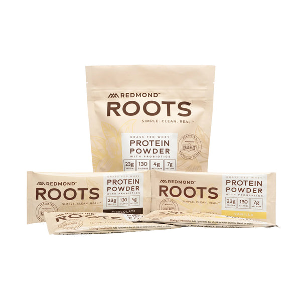 Redmond Roots Protein Powder Sample Pack (4 sticks)
